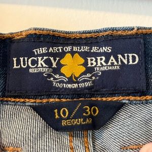 Womens Lucky Brand Straight Jeans